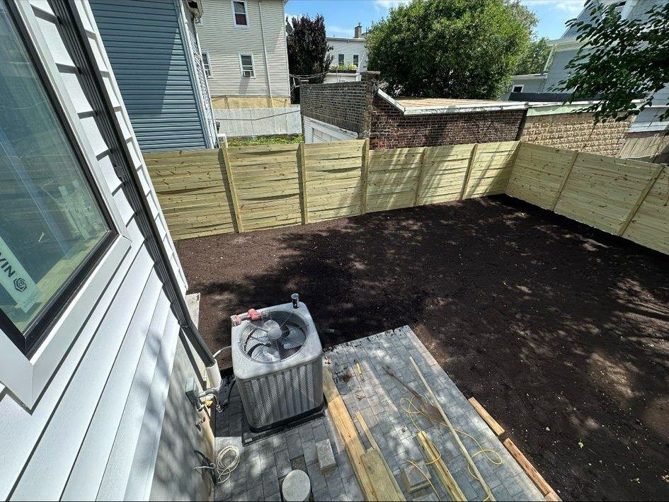 Family Backyard in Smithtown: before (4 of 9)