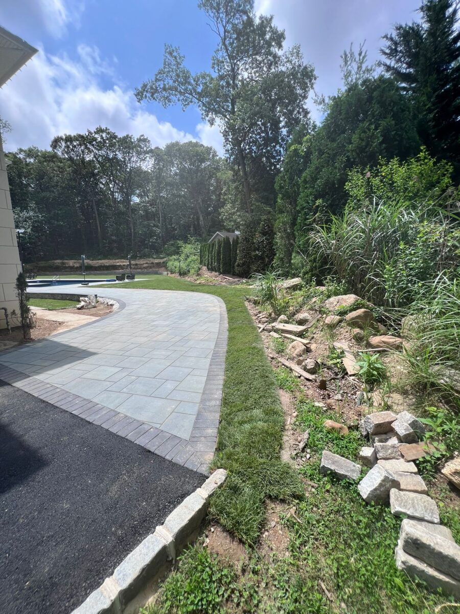 Front Yard Lawn in Hempstead: during (6 of 10)
